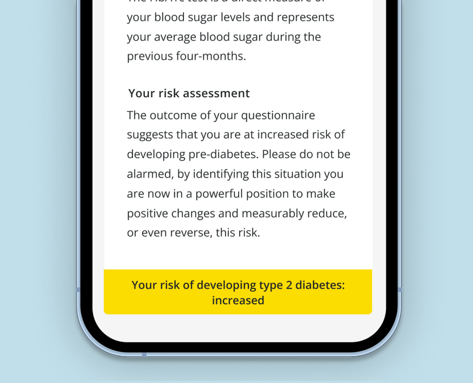 Your risk indicator