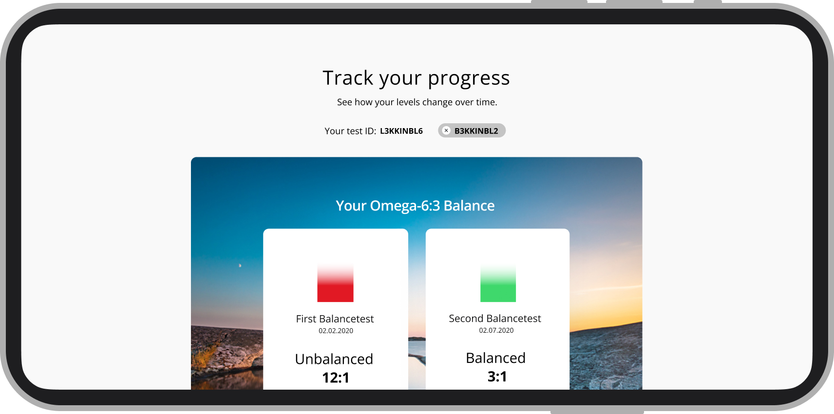 Track your progress