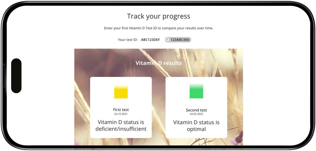 Track your progress  